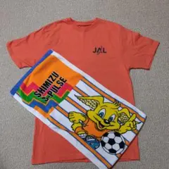 清水エスパルス JAL Tシャツ タオル オレンジのサムネイル
