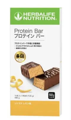 ハーバライフ プロテインバー レモンシトラス味14本です - メルカリ
