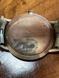 SEIKO Cronos14KGOLD FILLED手巻き腕時計 고장·부품용