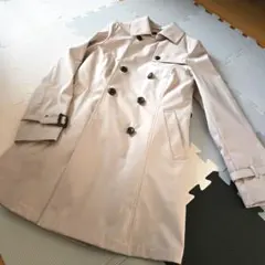 お値下げ★ベージュ トレンチコート ウエストベルト付き