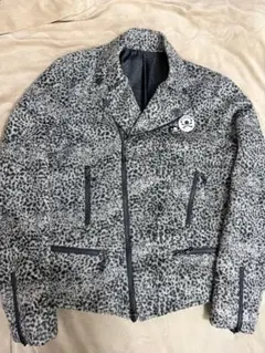 美品 Roen 日本レオパード ダブルジャケット スタッズ ライダース 限定版のサムネイル