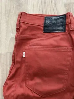 LEVI’S 511 カラーパンツ W31 L32 オレンジ系 ブラウン系