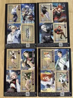 にじさんじ オリジナルクリアシート 葛葉 ドーラ 横浜公演 セブンイレブン　4枚