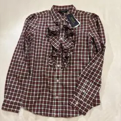 Polo Ralph Lauren フリル付き長袖シャツ　150cm