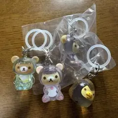 リラックマ きょうりゅう めじるしアクセサリー 4個セット