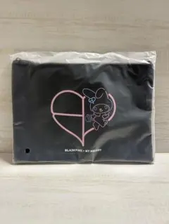 【新品未開封】BLACKPINK My Melodyマイメロディ フラットポーチ