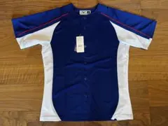 【新品/未使用】　ミズノ ベースボールシャツ ハーフボタン 52MW450