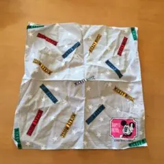 美品　レア　昭和レトロ　ミッキーマウス　ハンカチ　30×30cm