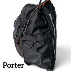 【極美品】Porter ポーター　tanker タンカー　バックパック　ブラック