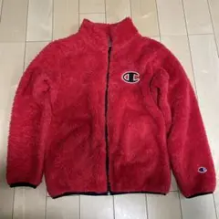 【Champion 】フリースジャケット レッド　150cm