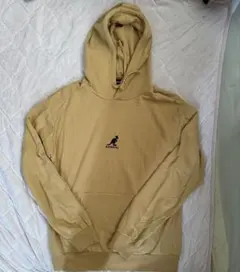 KANGOL カンガルーロゴ パーカー ベージュ