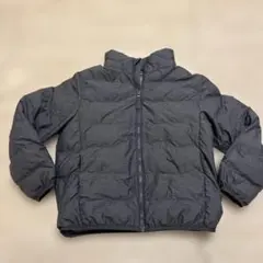 UNIQLO グレー 中綿コート 130 フード無し