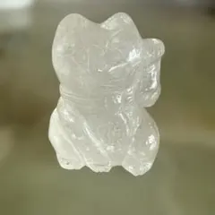 招き猫 天然石風 置物 インテリア
