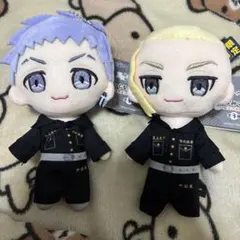 東京リベンジャーズ　ぬいぐるみマスコット龍宮寺堅&三ツ谷隆