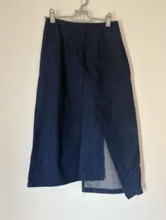 タイトデニムスカート スリット入りのサムネイル