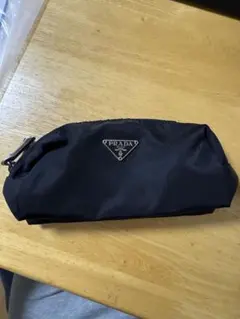 PRADA プラダ ポーチ ナイロン キャンバス ブラック