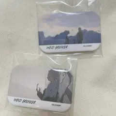 WINDBREAKER 梶蓮　桐生　マットスクエア缶バッジ　TSUTAYA