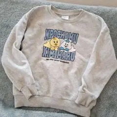 んぽちゃむ トレーナー 裏起毛 きみまろ キッズ 150