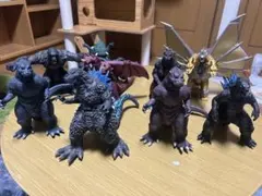 ゴジラフィギュアセット（複数体）