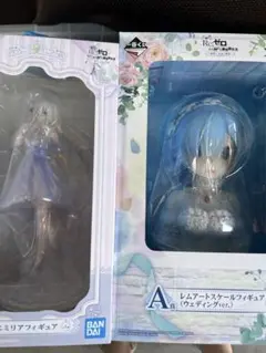 Reゼロ　レム&エミリアフィギュア