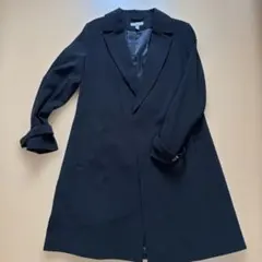 H&Mブラック ロングコート