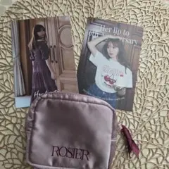 ROSIER サテンポーチ 6周年記念カード付き