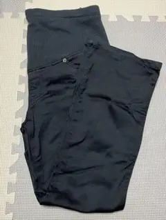 マタニティ　ELFINDOLL  ベルボトムパンツ　黒　M