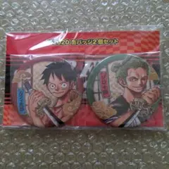 ONE PIECE 缶バッジ セブン限定 ルフィ ロー - メルカリ