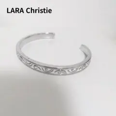 美品✨ ララクリスティー バングル アラベスク 925シルバー 白 レア ララクリスティー バングル アラベスク 925シルバー 白 - メルカリ