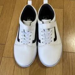 Vans ホワイト スニーカー22cm