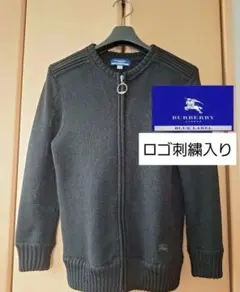 BURBERRY BLUE LABEL黒カーディガンのサムネイル