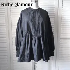 新品　Riche glamour リシェグラマー　チュニック　ブラウス