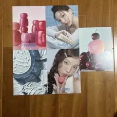 fwee 実店舗限定ビジュアルアートポスターセット 特典5枚　ナヨン