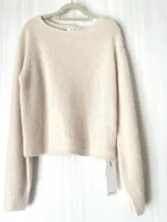 ✳︎新品未使用タグ付　FRAY I.Dチャイニーズラグーンニット アイボリー
