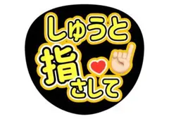 ファンサうちわ　timelesz 猪俣周杜