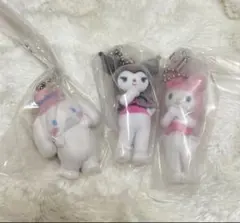 サンリオキャラクターズ ミニチュアチャーム シナモンマイメロ クロミセット