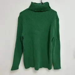 セレクトモカSELECT MOCAタートルネックニット　グリーン　差し色のサムネイル