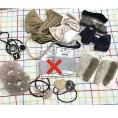 スリコ　ヘアピン　リボン　デフトバン　イニシャル　ヘアゴム バナナクリップ