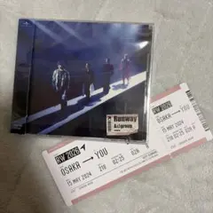 Runway 通常盤　Aぇ! group ボーディングパス付