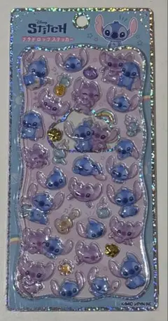 【国内購入正規品】リロアンドスティッチプチドロップステッカー　ディズニ