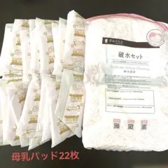 Pigeon 母乳パッド プレミアムケア 22枚と破水セット1つ