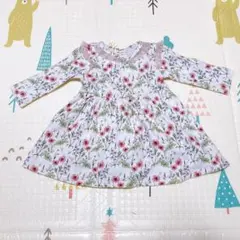 ら*♡様 センスオブワンダー　ティンカーベル×花柄　ワンピース　90のサムネイル