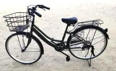 26インチ　ママチャリ　前後タイヤ新品　直接引き取りのみ 自転車タイヤ 26インチ 2本セット 26×1 3/8 タイヤ・チューブ各2本