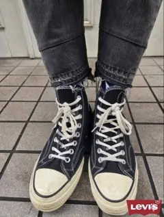 80s Levi’s 501 先染めブラック フェード◎ W34
