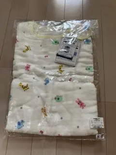 ミキハウス　ガーゼスリーパー 動物柄 6層ガーゼ