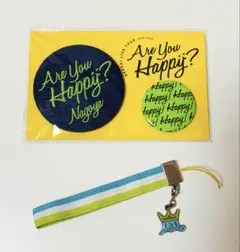 【新品未開封】嵐 ARASHI 会場限定 缶バッジ 緑 相葉雅紀　ストラップ