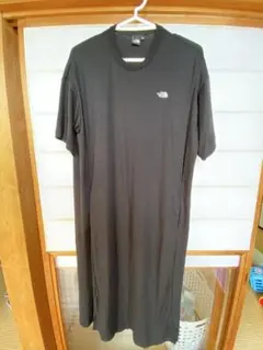 THE NORTH FACE ブラック 半袖 ロングワンピース SM