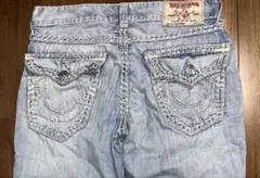 TRUE RELIGION STRAIGHT 32インチ　白ステッチのサムネイル