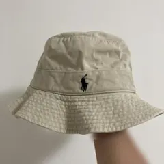 Ralph Lauren ベージュ バケットハット