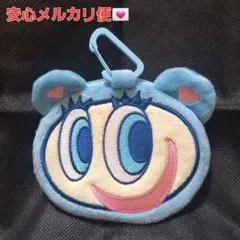 ナルミヤキャラクターズ フェイスポーチ エンジェルブルー ナカムラくん